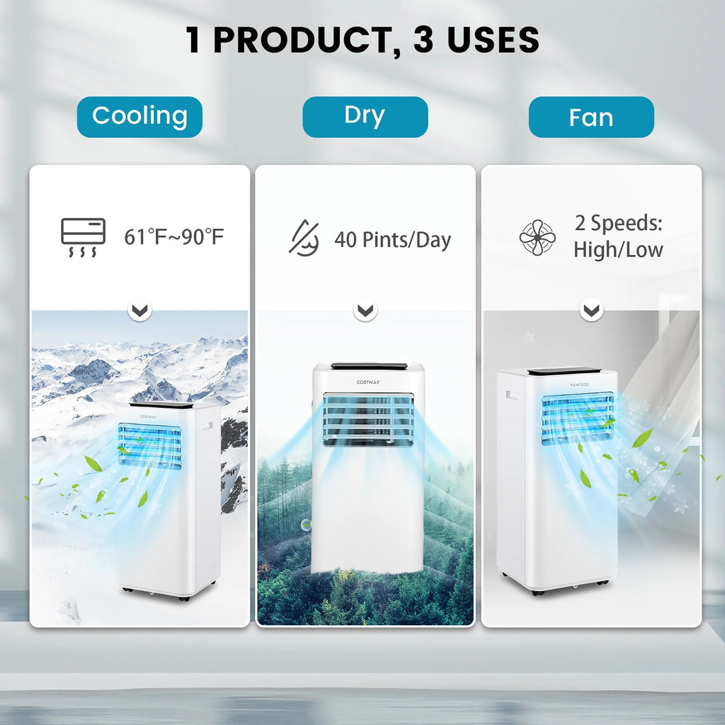 8000 BTU Portable Air Conditioner M4256