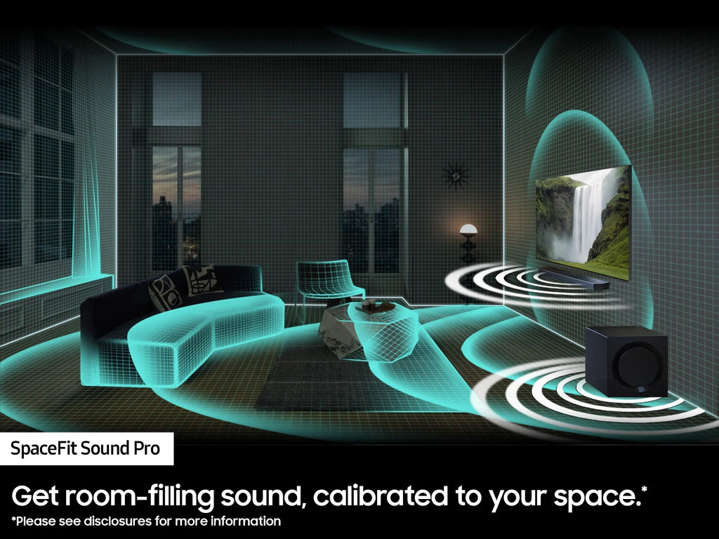 11.1.4ch Wireless Dolby Atmos Soundbar with Rear Speakers F639