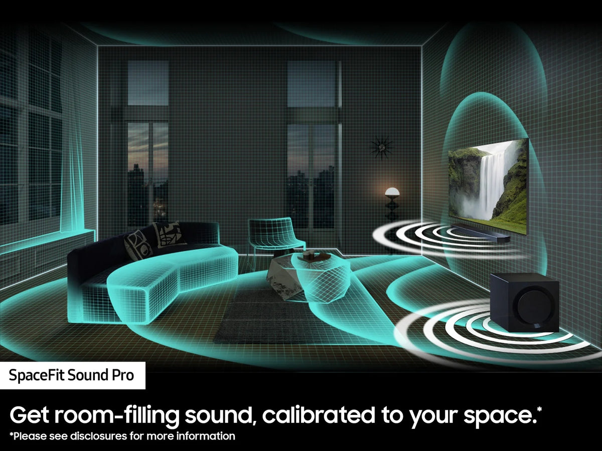 11.1.4ch Wireless Dolby Atmos Soundbar with Rear Speakers F639