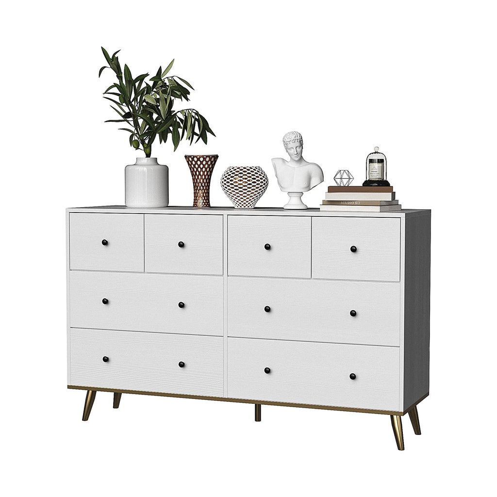 Black 8 Drawer Dresser Y6217
