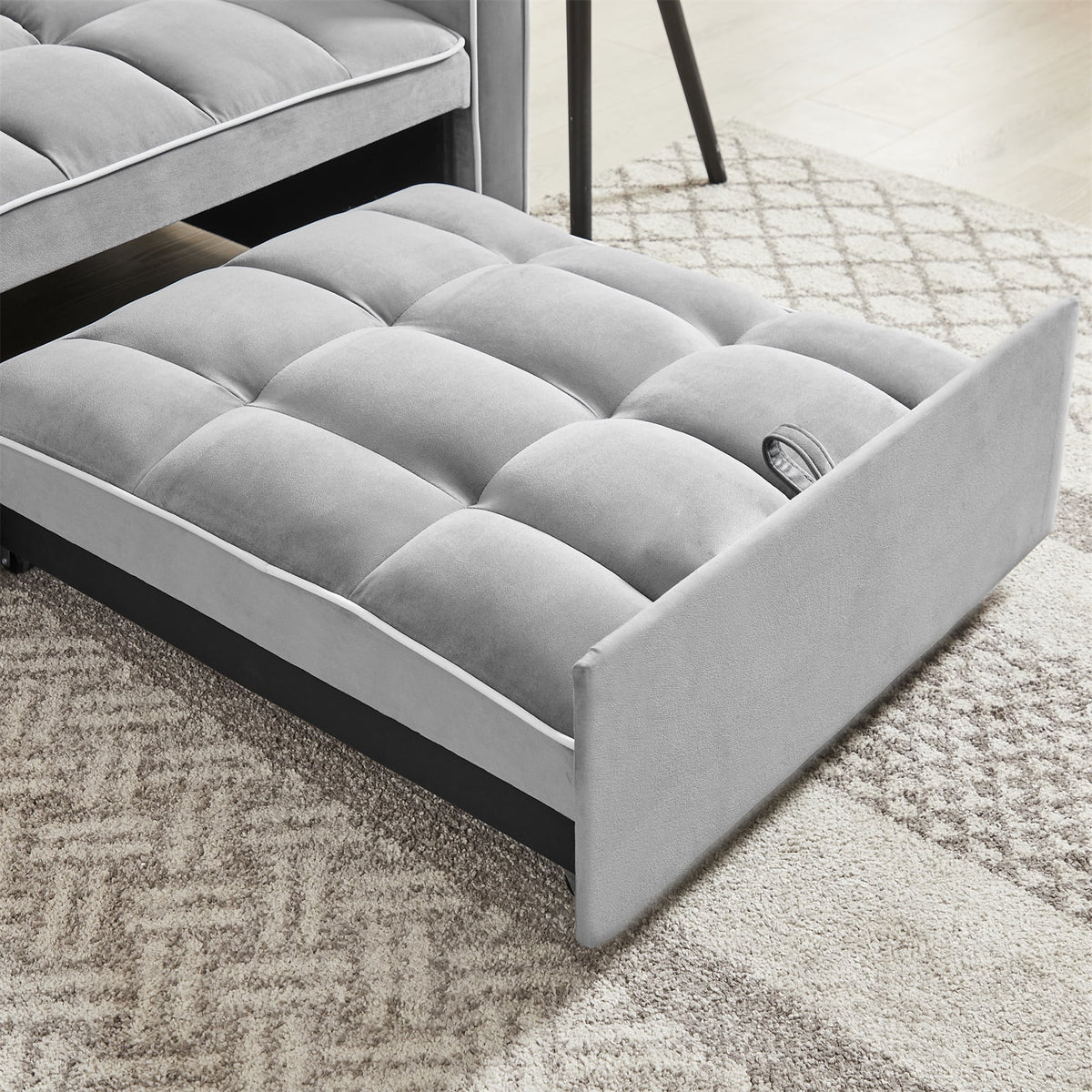 Velvet Convertible Chair Bed R730392