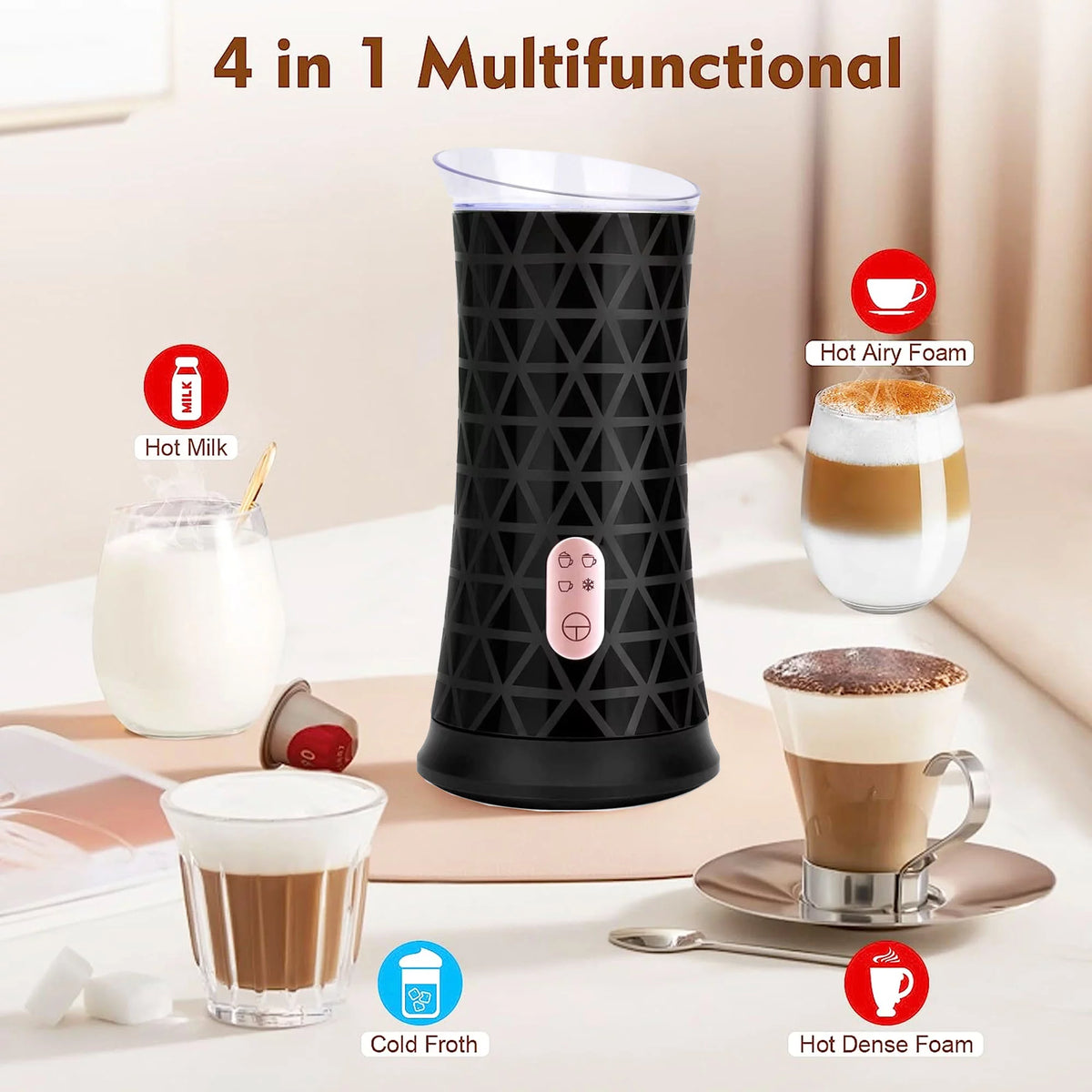 Automatic Milk Frother Warmer Y709