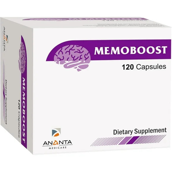 Brain Support Supplement with Ginkgo Biloba & Bacopa Monnieri 120 Capsules O116570