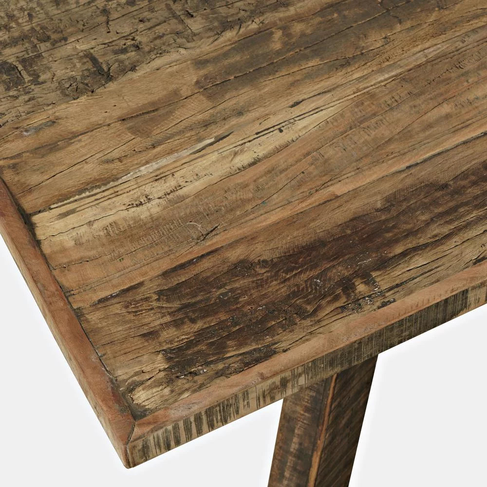 72" Rustic Solid Wood Dining Table K666