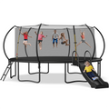 12FT Trampoline with Slide and Ladder R5244