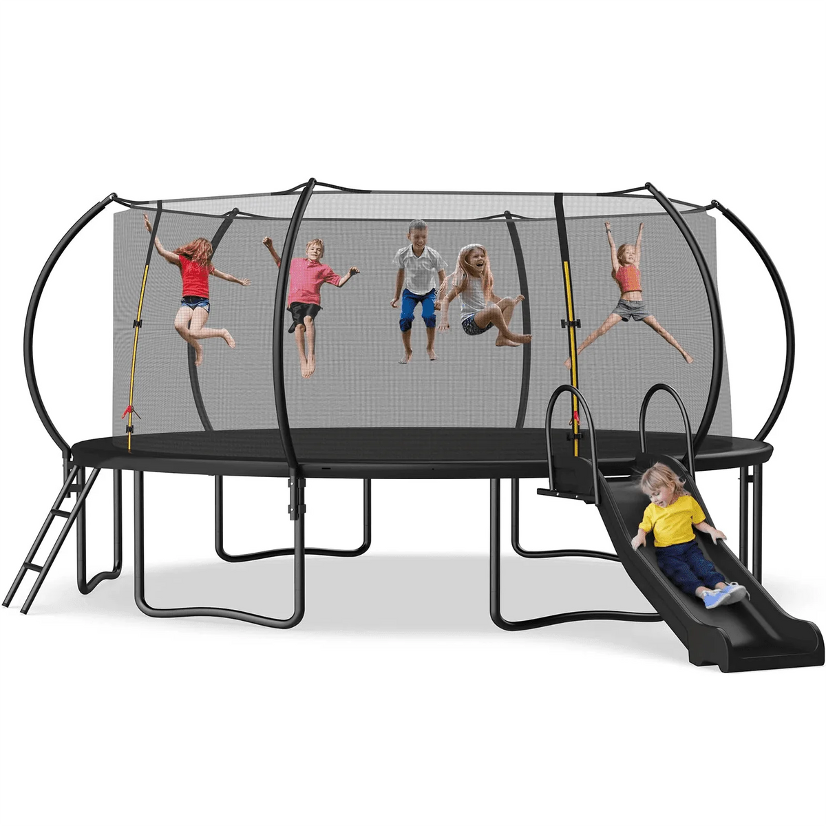 12FT Trampoline with Slide and Ladder R5244