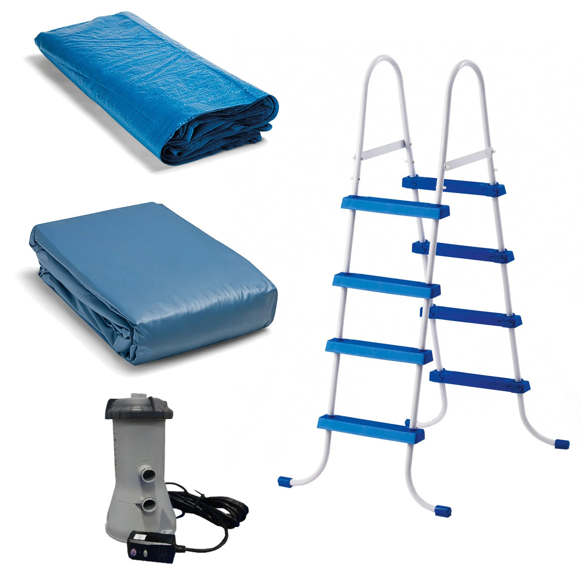 15 x 48 Inflatable Pool with Ladder and Pump T147204