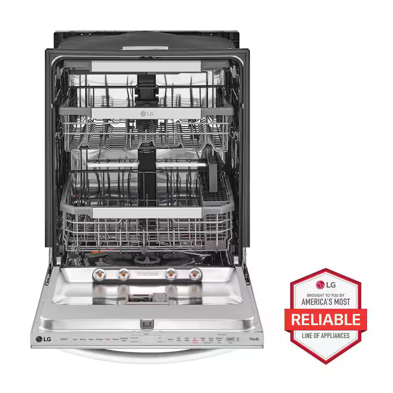 24 in. Stainless Steel Smart Top Control Dishwasher with 1-Hour Wash and Dry J169169