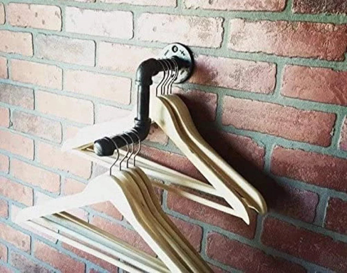 6" Pipe Wall Rack Clothing Rack Y48423
