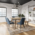 72" Rustic Solid Wood Dining Table K666
