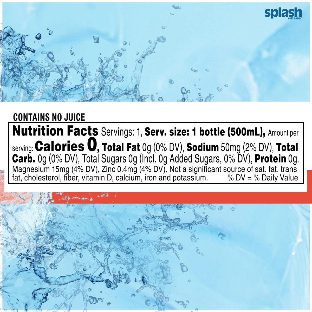 Mandarin Orange Flavored Water 16.9 fl oz 24 Pack Q793781