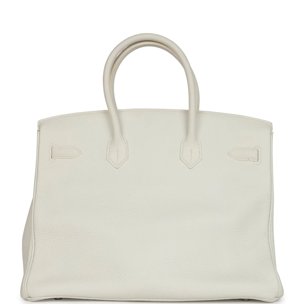 White Togo Leather Handbag M285