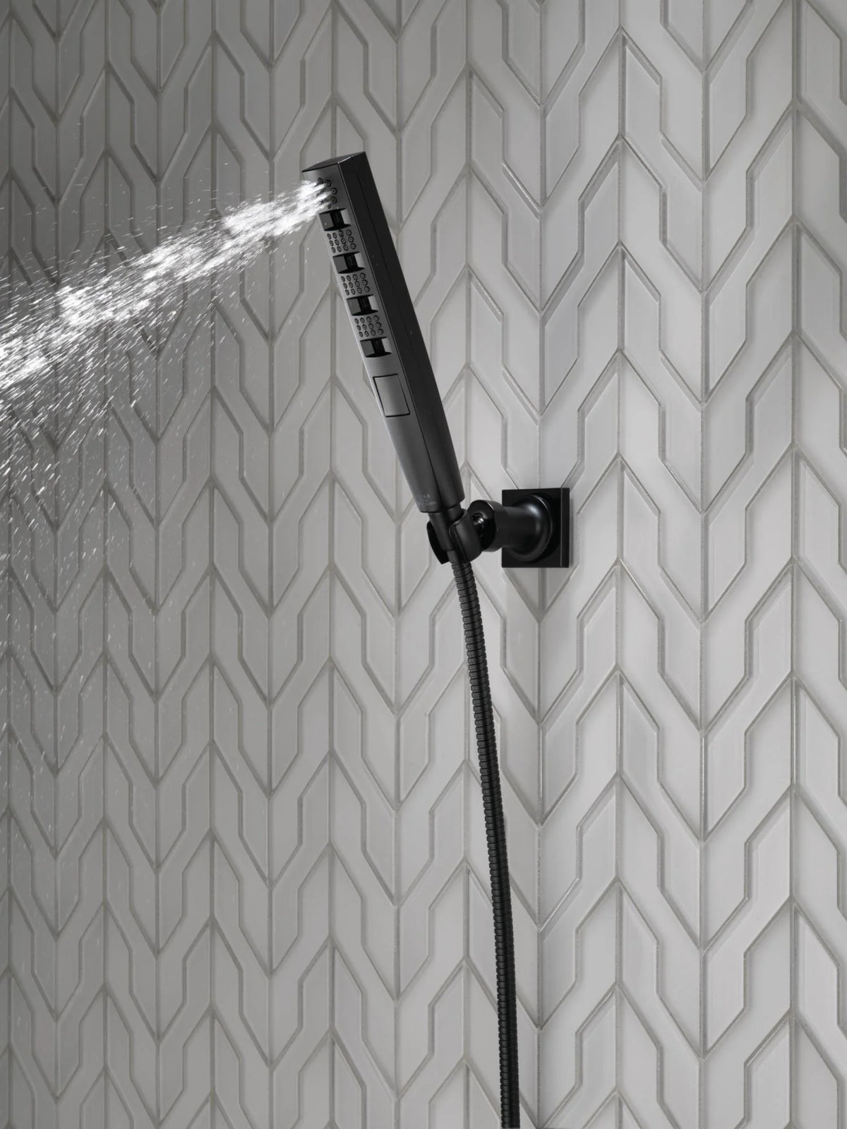 Black Multi Function Hand Shower P847
