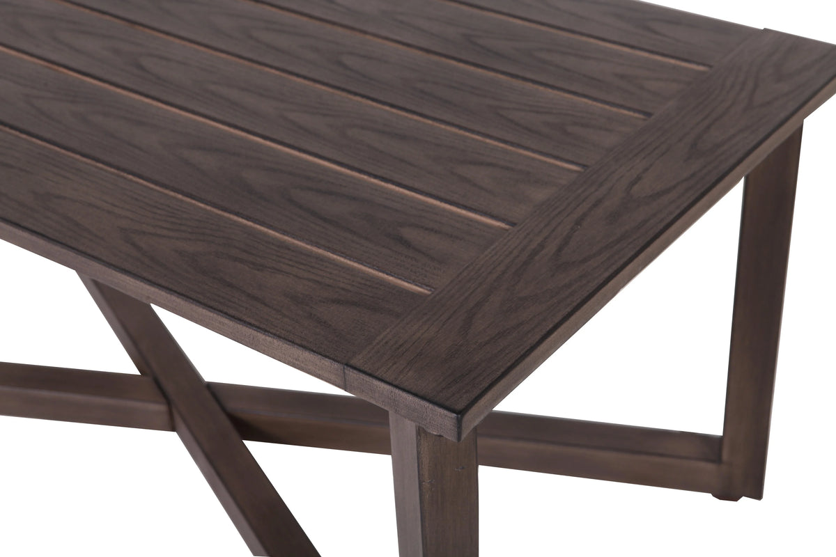 4-Piece Outdoor Conversation Set Brown S442696
