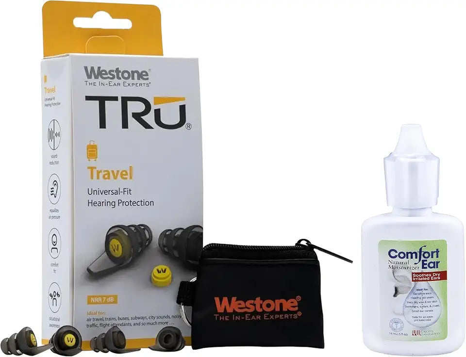 Natural Ear Drops with Earplugs M710