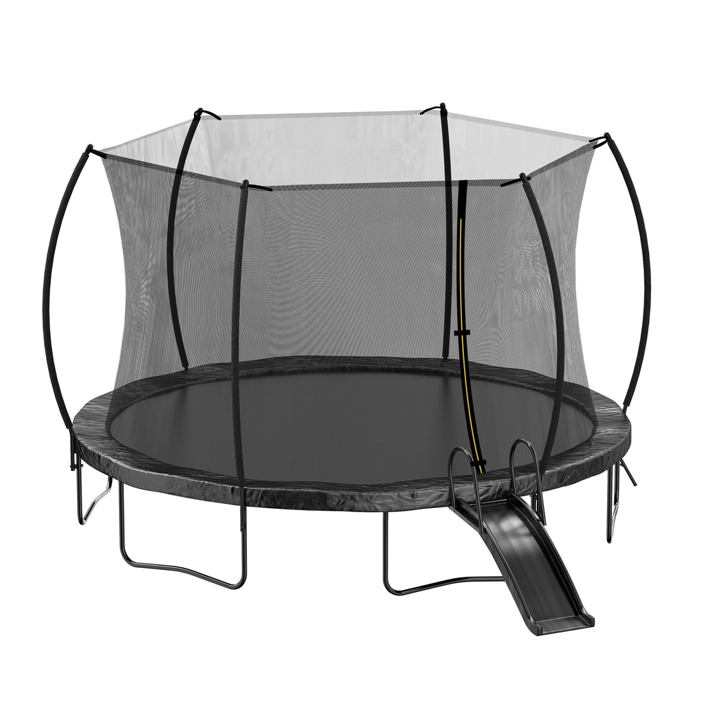 12FT Trampoline with Slide and Ladder R5244