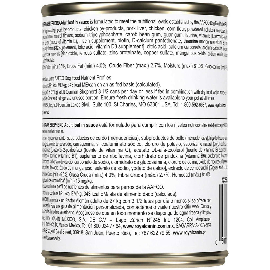 Adult Loaf in Sauce Canned Dog Food L1693