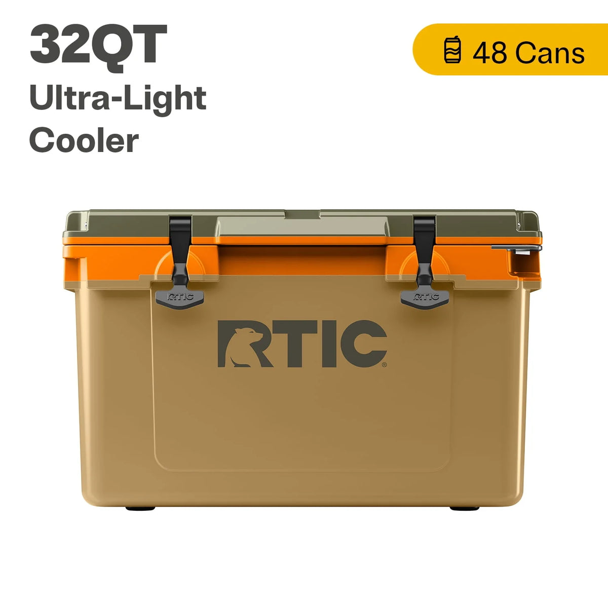 52 QT Ultra-Light Hard-Sided Ice Chest Cooler W483216