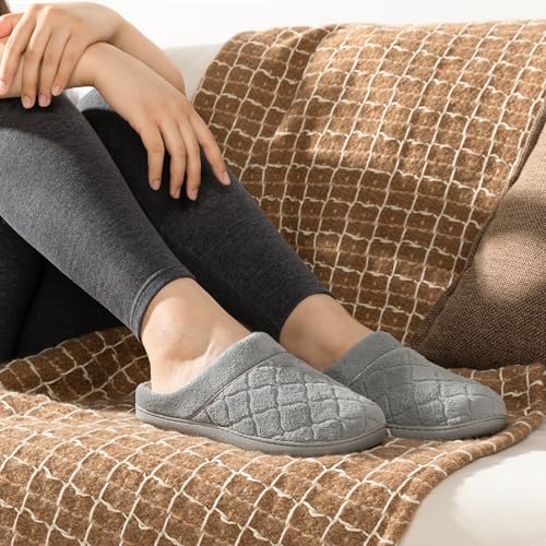 Women's Memory Foam Terry Clog Slipper G7792