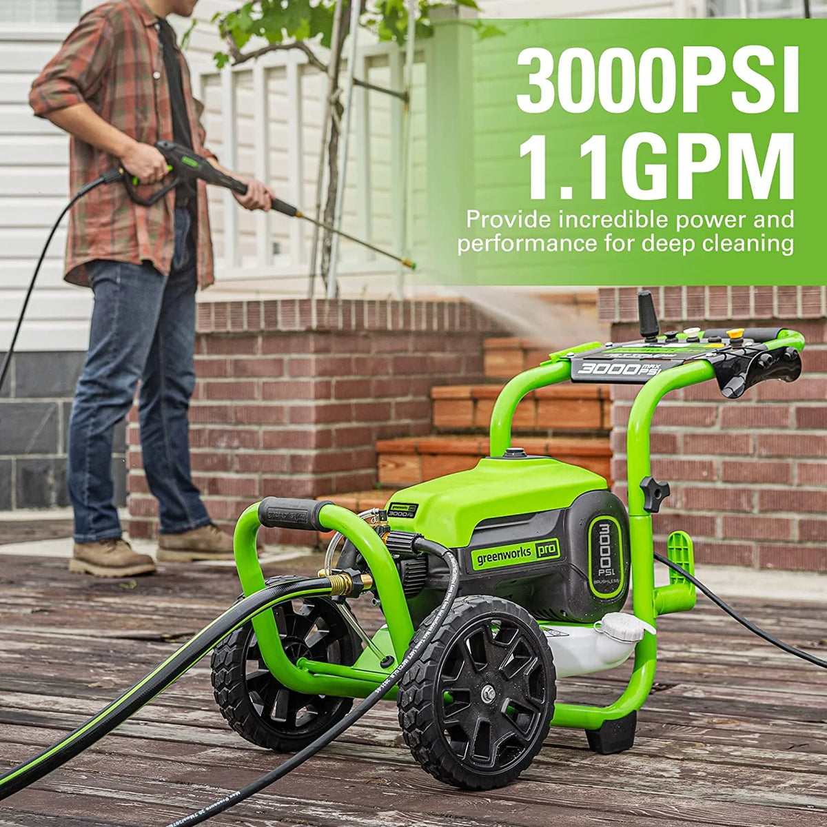 3000 PSI Electric Pressure Washer W652232