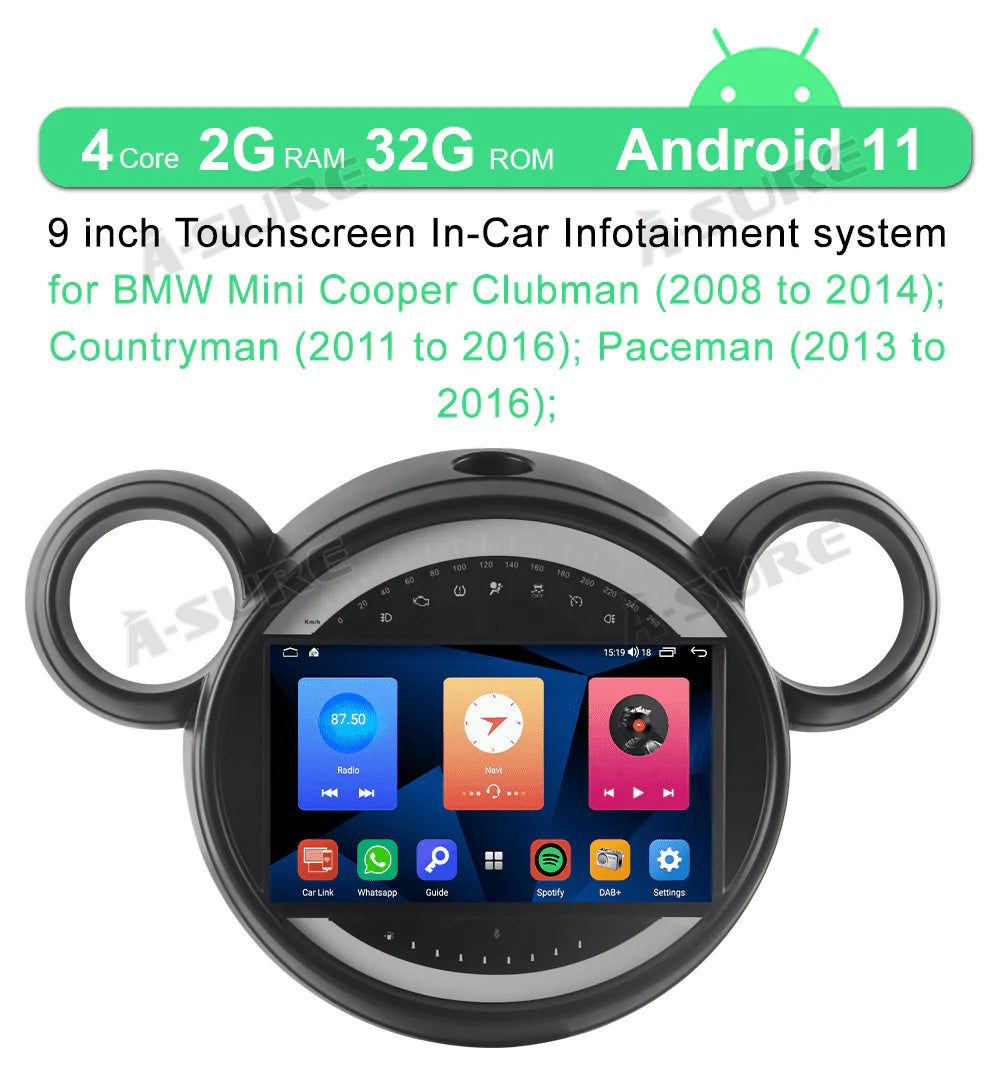 Android 11 Car Stereo Radio 2+32GB CarPlay I133078