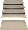 Set Of 15 Attachable Carpet Stair Treads And Matching Landing Rug K23784