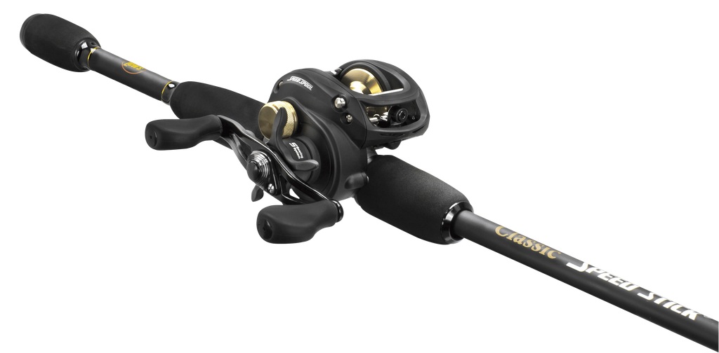 Black Baitcast Reel and Fishing Rod Combo G489476