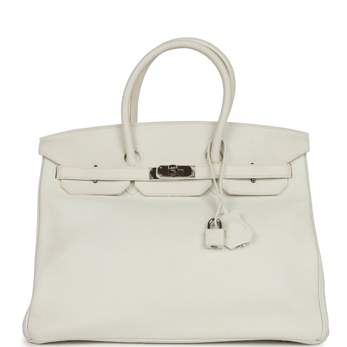 White Togo Leather Handbag M285