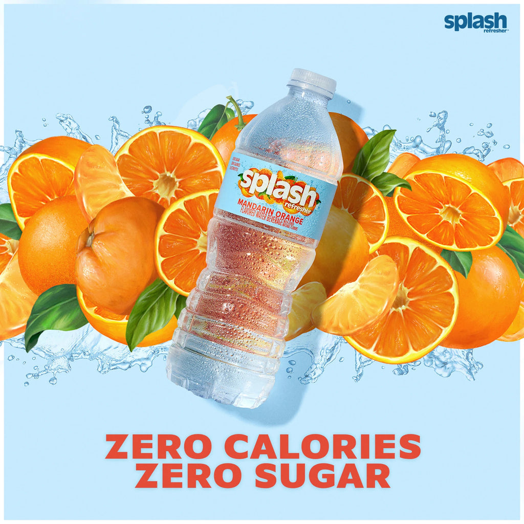 Mandarin Orange Flavored Water 16.9 fl oz 24 Pack Q793781
