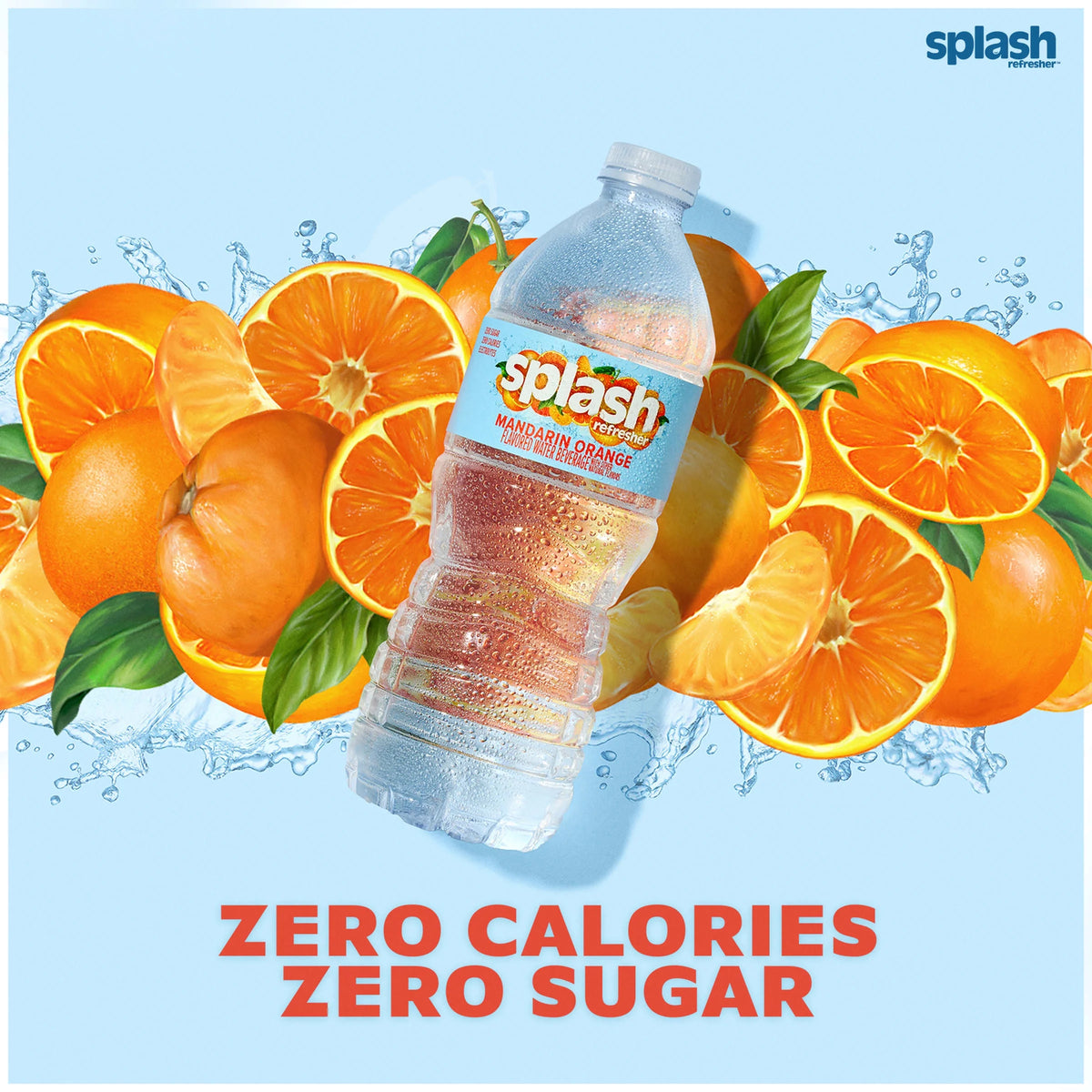 Mandarin Orange Flavored Water 16.9 fl oz 24 Pack Q793781