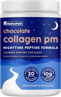 Chocolate Nighttime Collagen Peptides Powder with Magnesium, GABA, L-Theanine and Melatonin Q277009