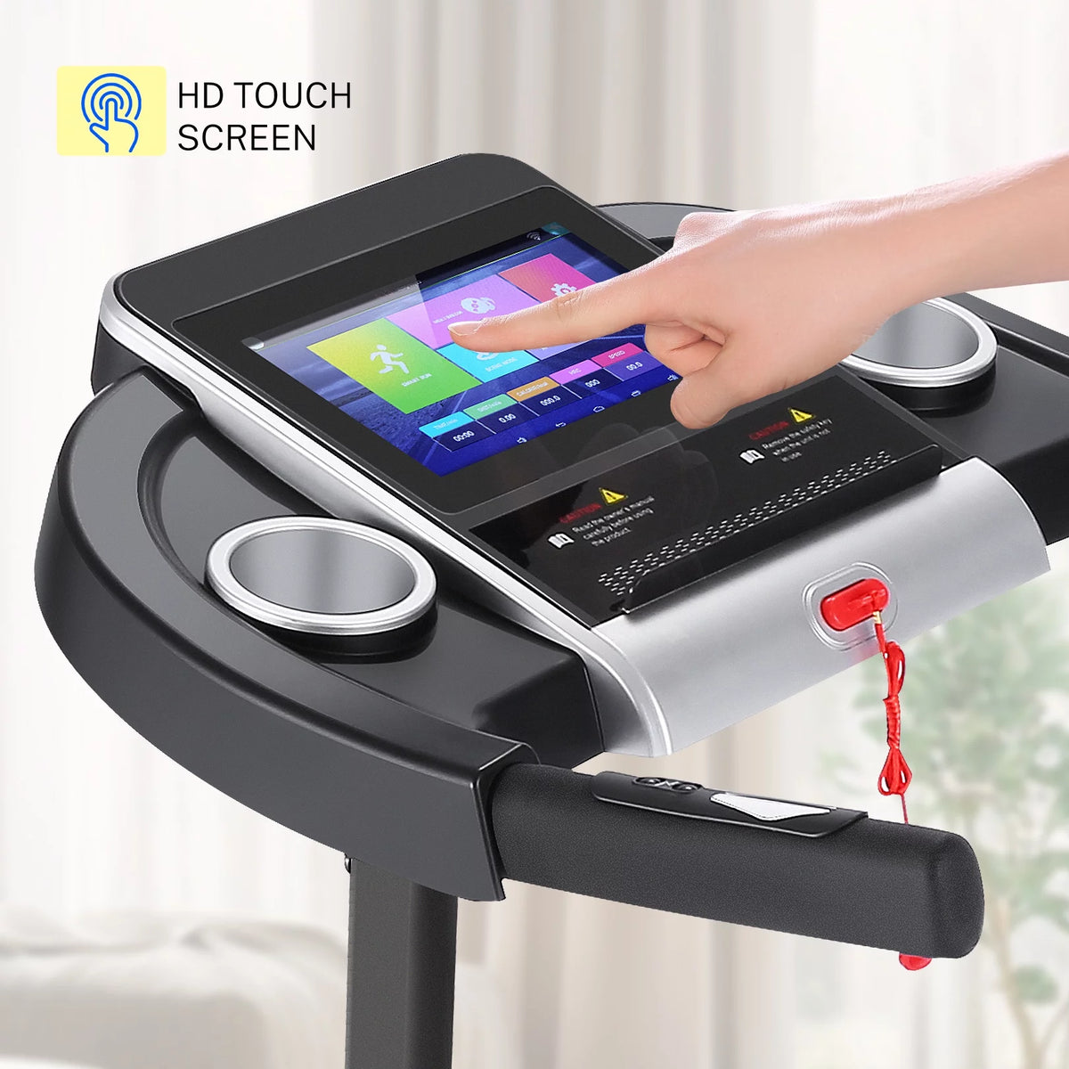 Electric Motorized Treadmill with 3 Incline Levels X11035