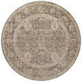 Sage Blush Round Rug N2088