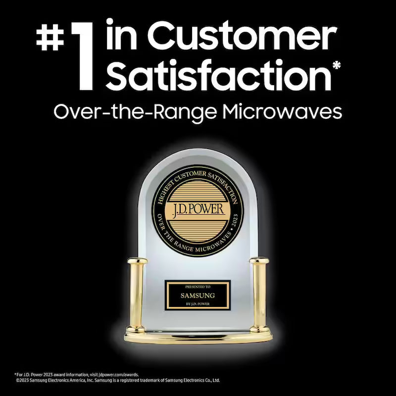 1.1 cu. ft. Smart SLIM OTR Microwave with 400 CFM Ventilation I855
