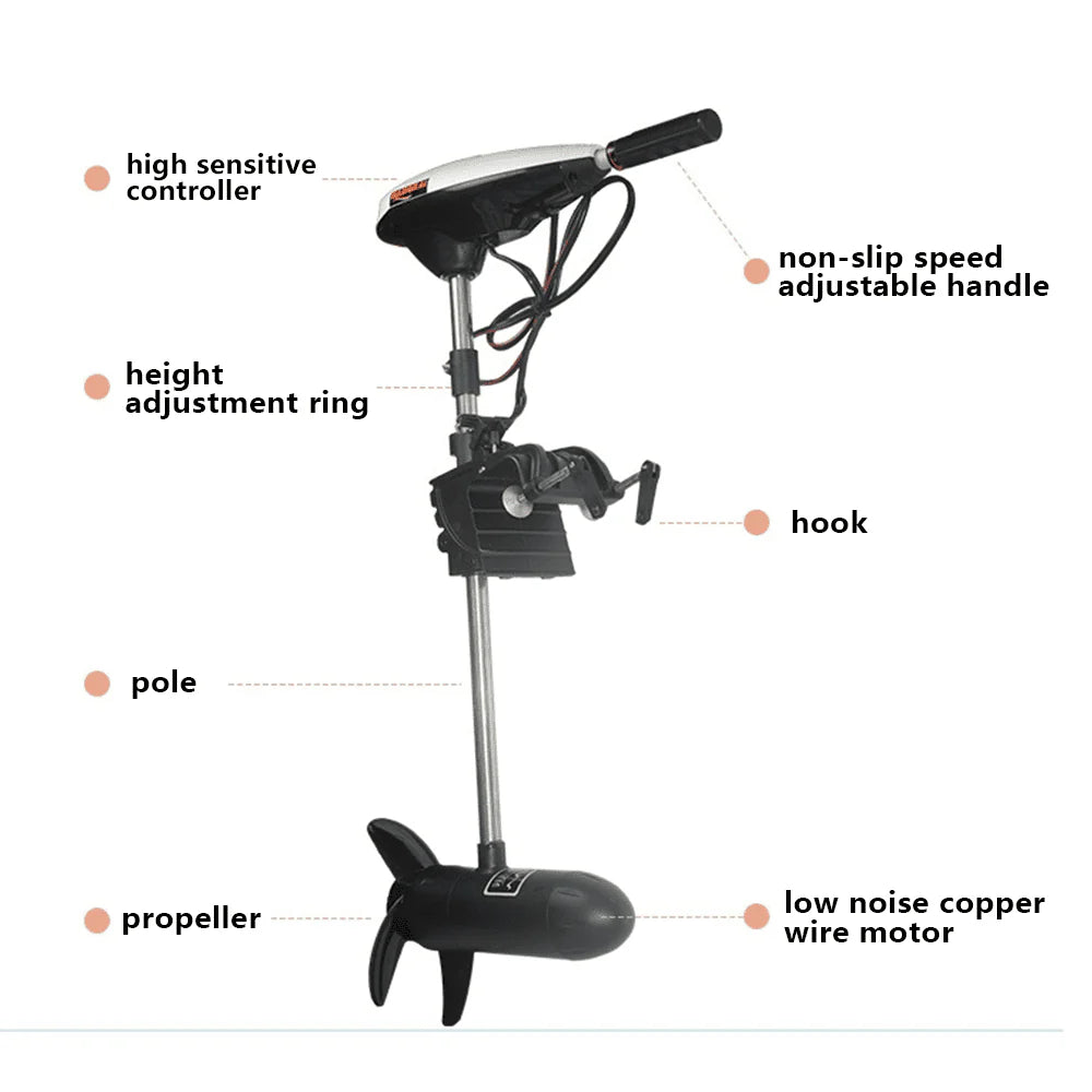 Heavy Duty Electric Trolling Motor 65lb A53048