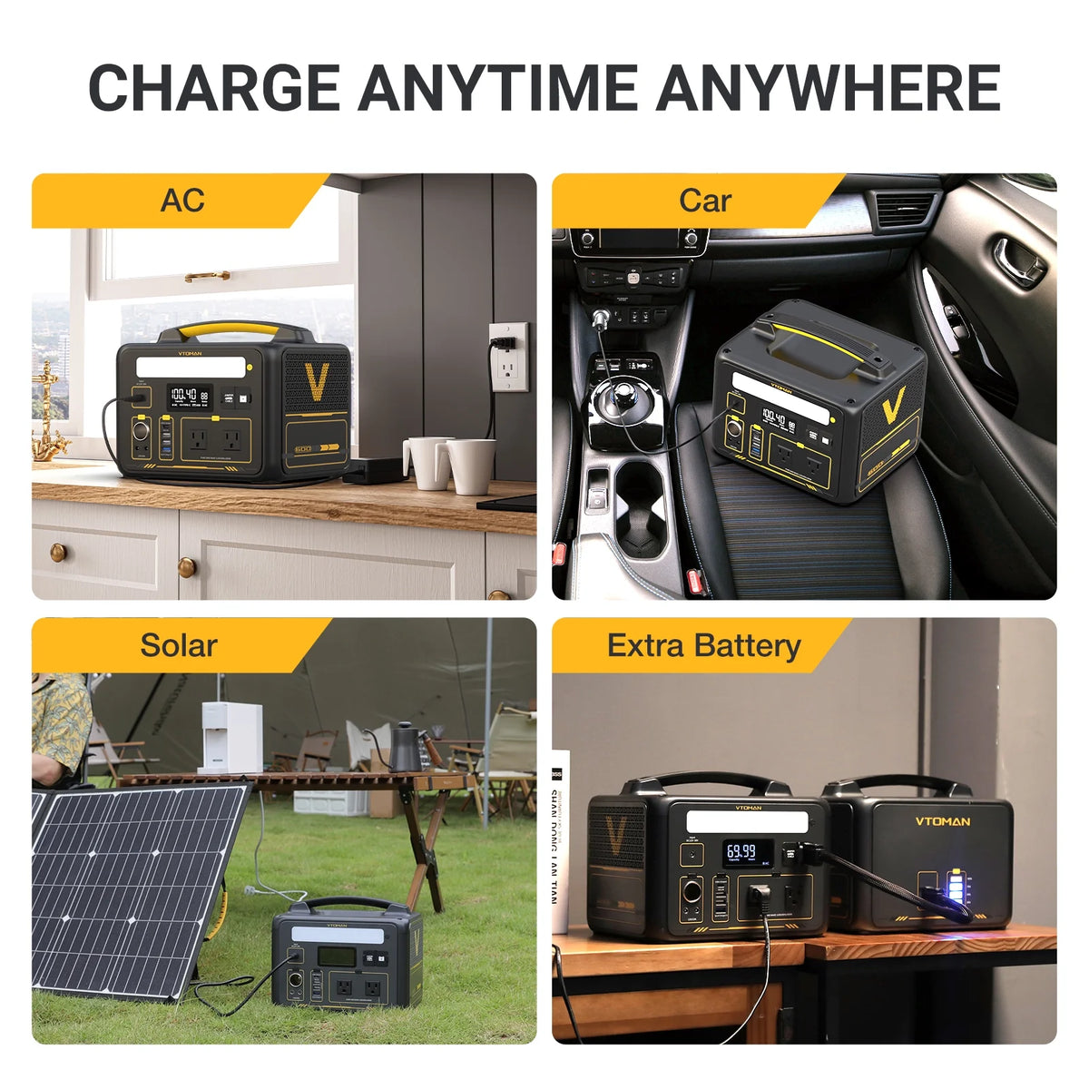 600W 299Wh Portable Power Station A352