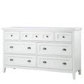 Soft White 7 Drawer Dresser Q68503