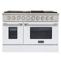 48 in. Propane Gas Range with White Door Z4564